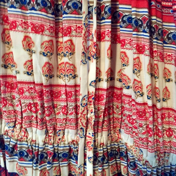 Size M batik print sundress long and flowy - Picture 2 of 7